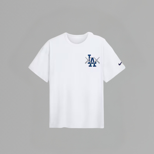 T SHIRT KAWS x LOS ANGELES DODGERS WHITE