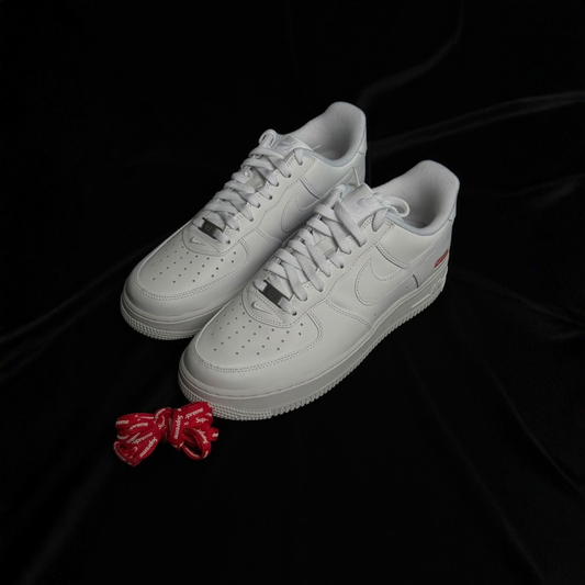 TENIS NIKE AIR FORCE ONE x SUPREME 'BOX LOGO WHITE'