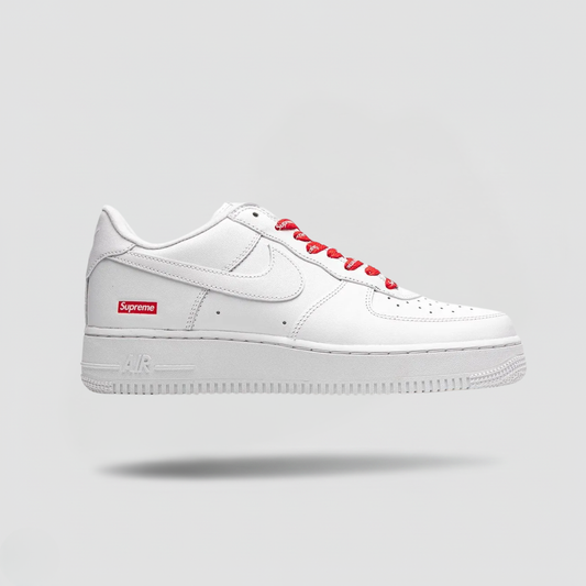 TENIS NIKE AIR FORCE ONE x SUPREME 'BOX LOGO WHITE'