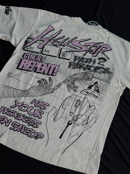 HELLSTAR Online Tee White