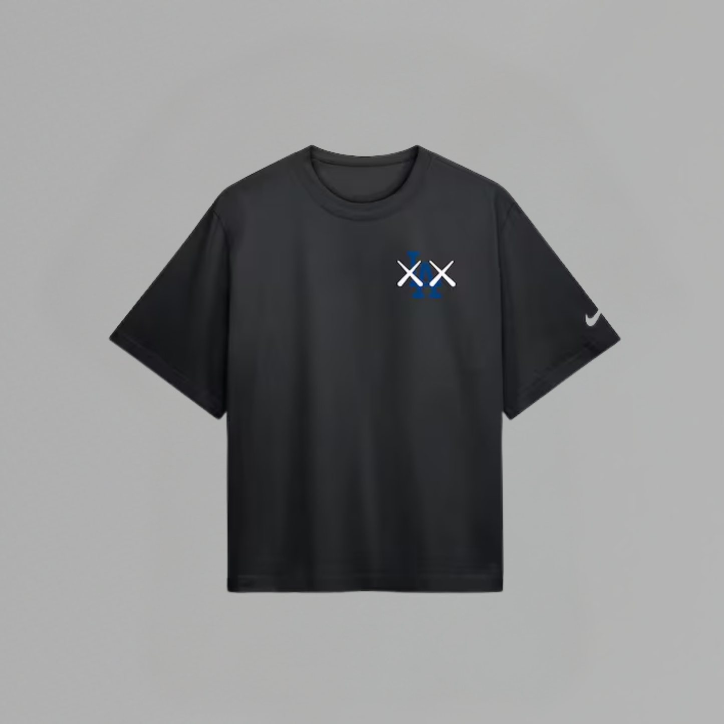 T SHIRT KAWS x LOS ANGELES DODGERS BLACK