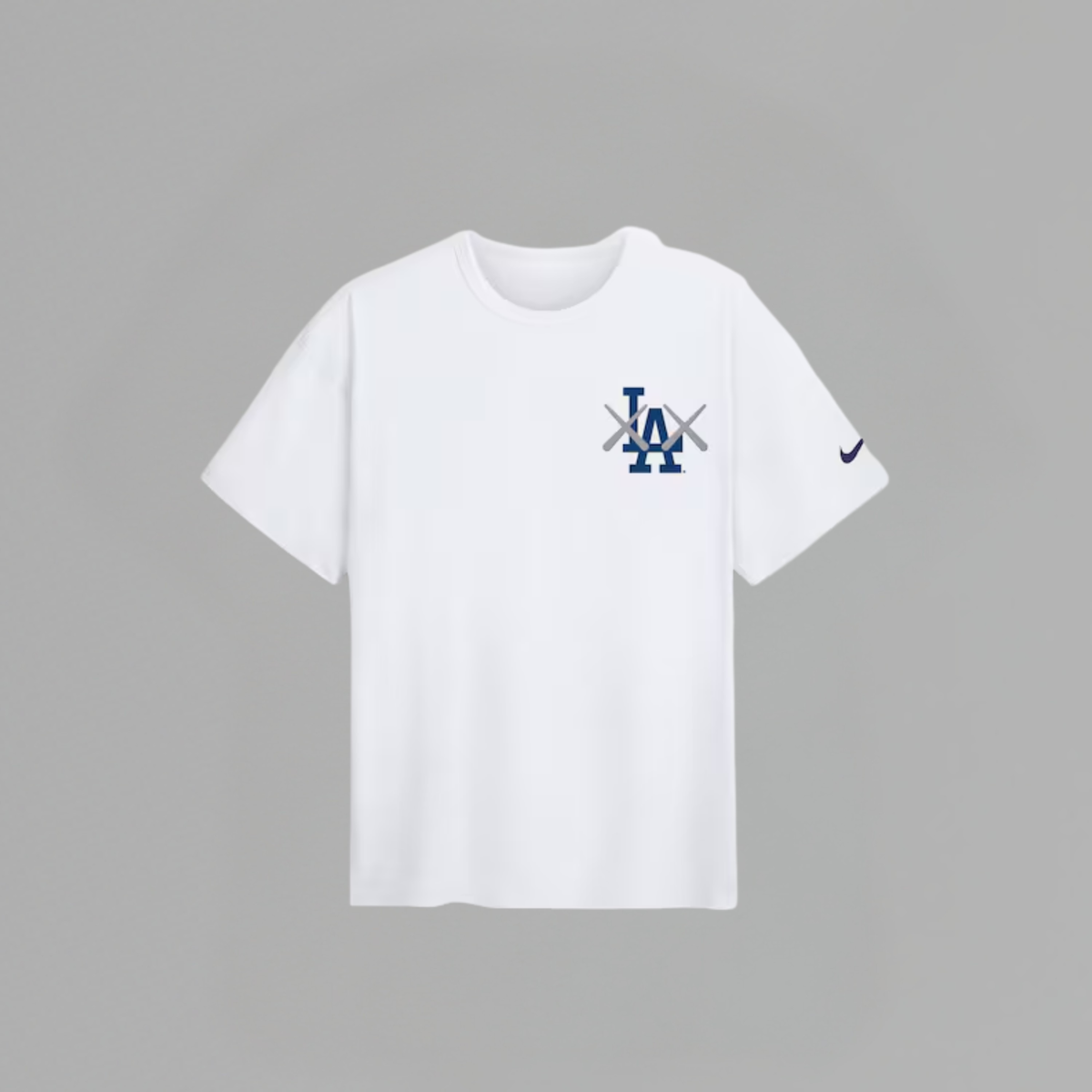 T SHIRT KAWS x LOS ANGELES DODGERS WHITE