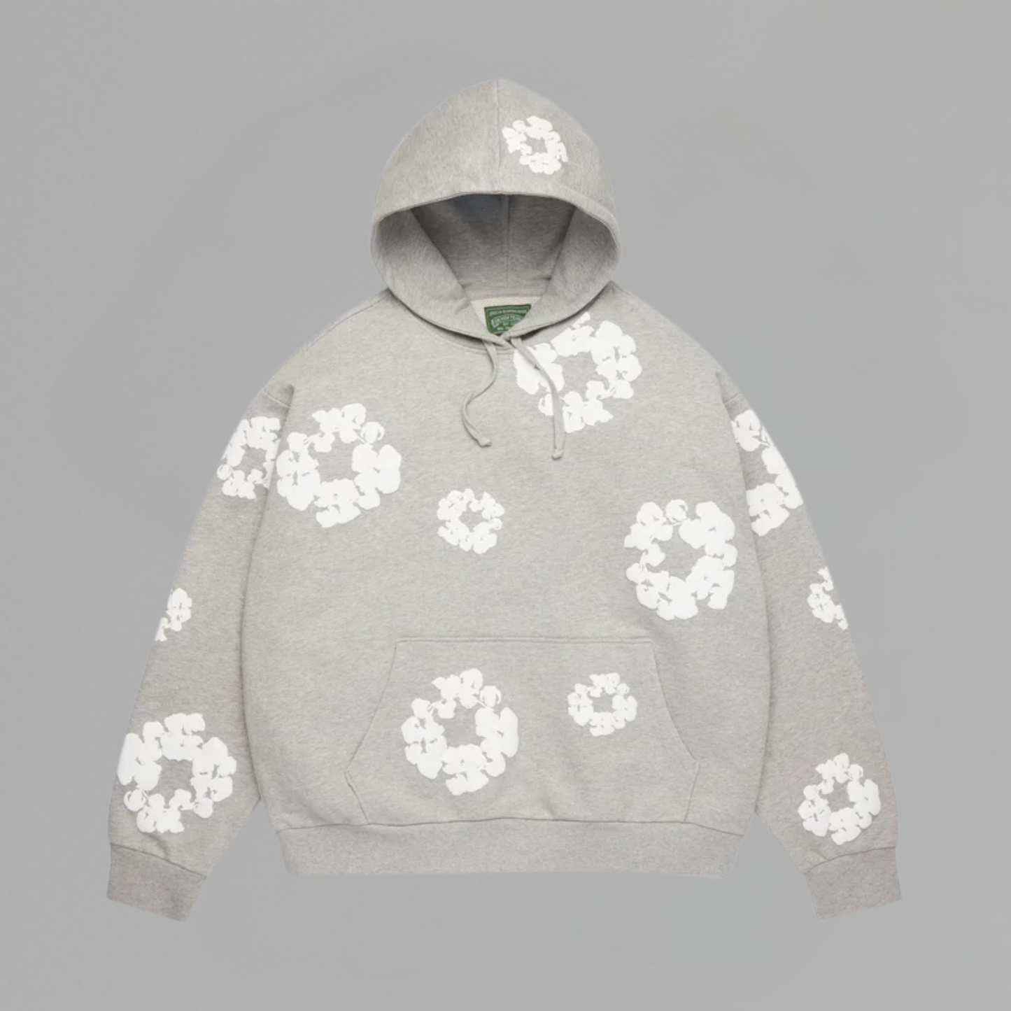 HOODIE DENIM TEARS MONO COTTON WREATH GREY