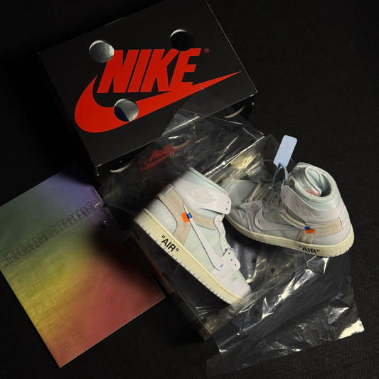 TENIS JORDAN 1 RETRO HIGH x VIRGIL ABLOH ARCHIVE 'ALASKA'
