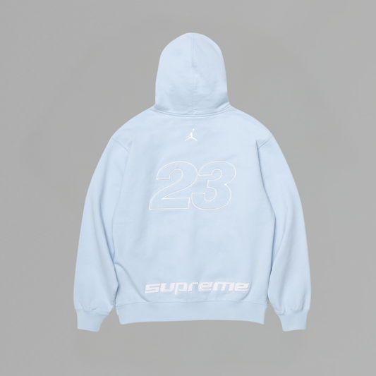HOODIE SUPREME x JORDAN ZIP BLUE