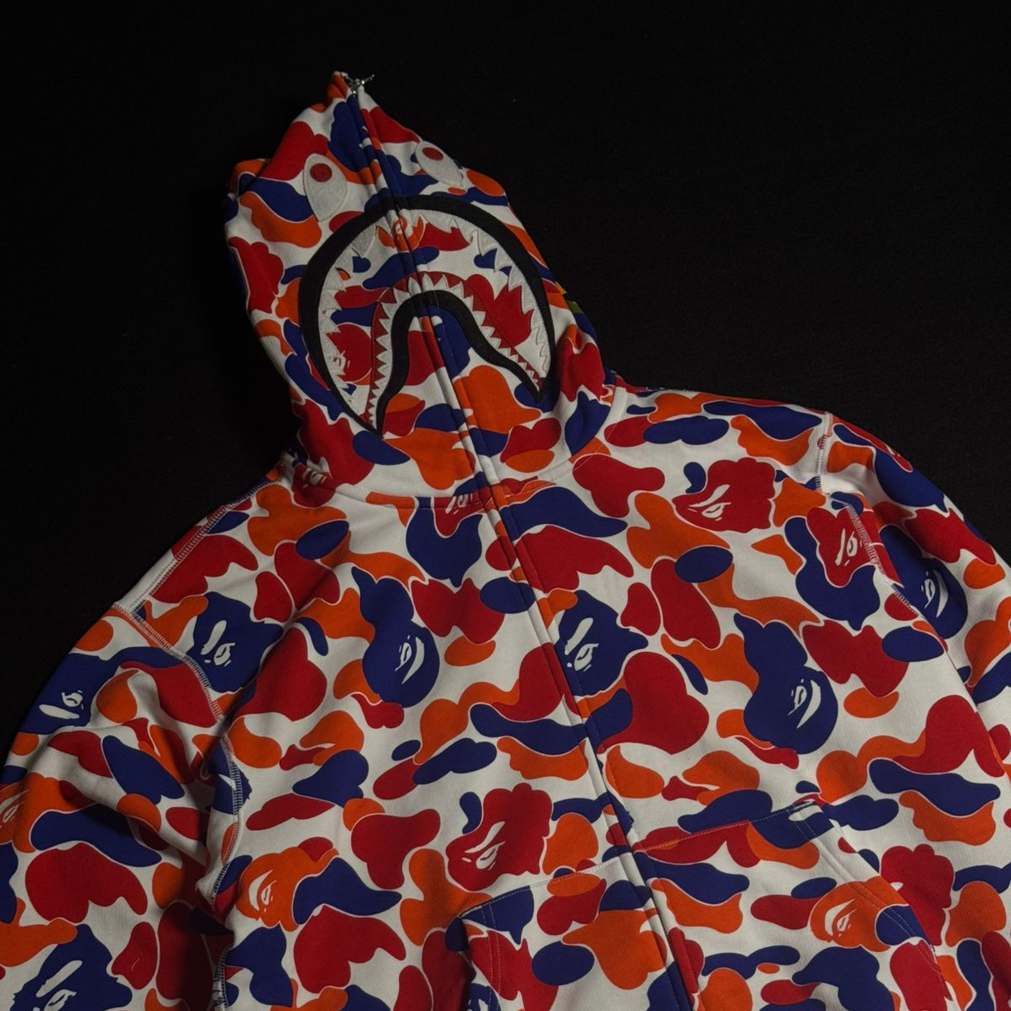 HOODIE BAPE SEOUL EXCLUSIVE CAMO SHARK