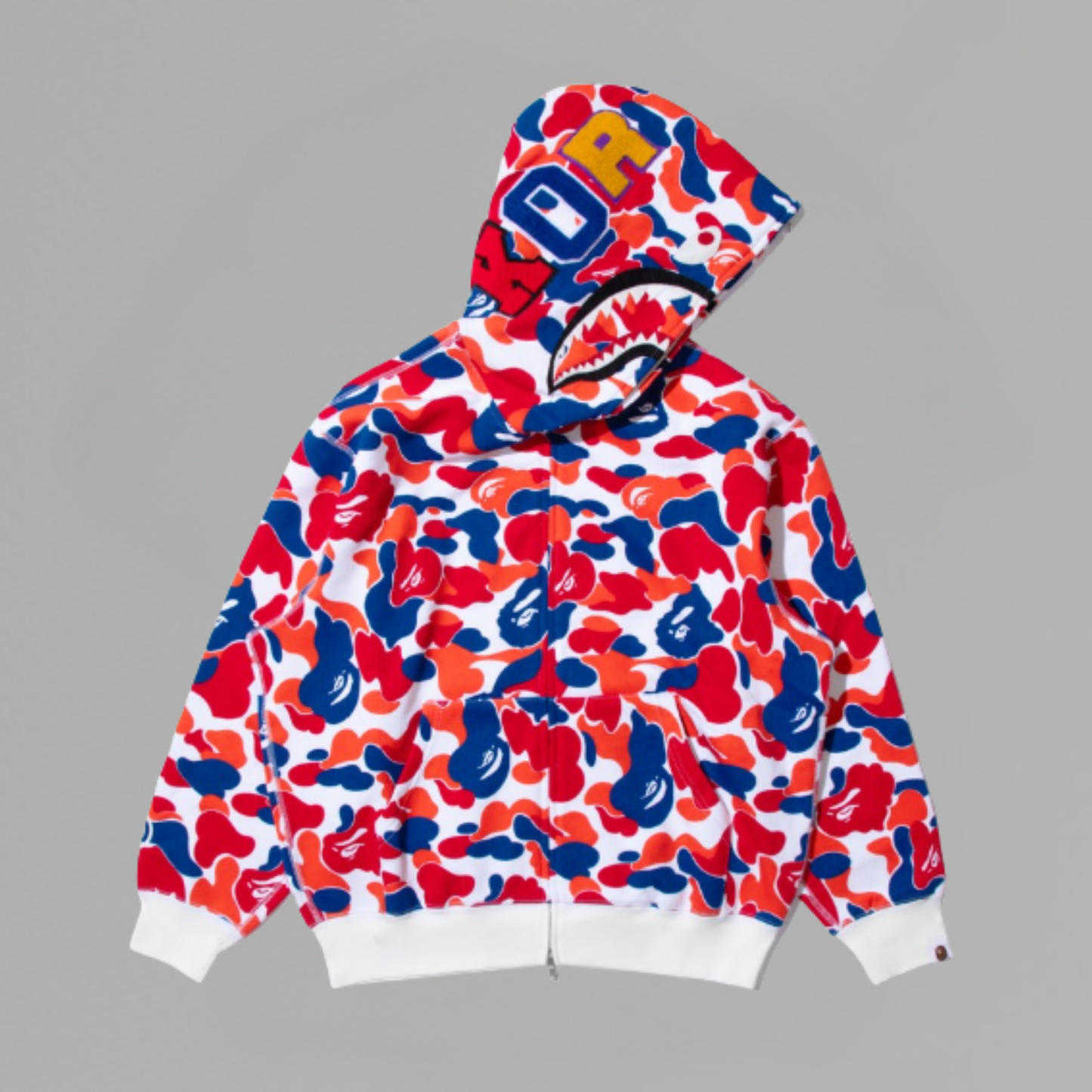 HOODIE BAPE SEOUL EXCLUSIVE CAMO SHARK