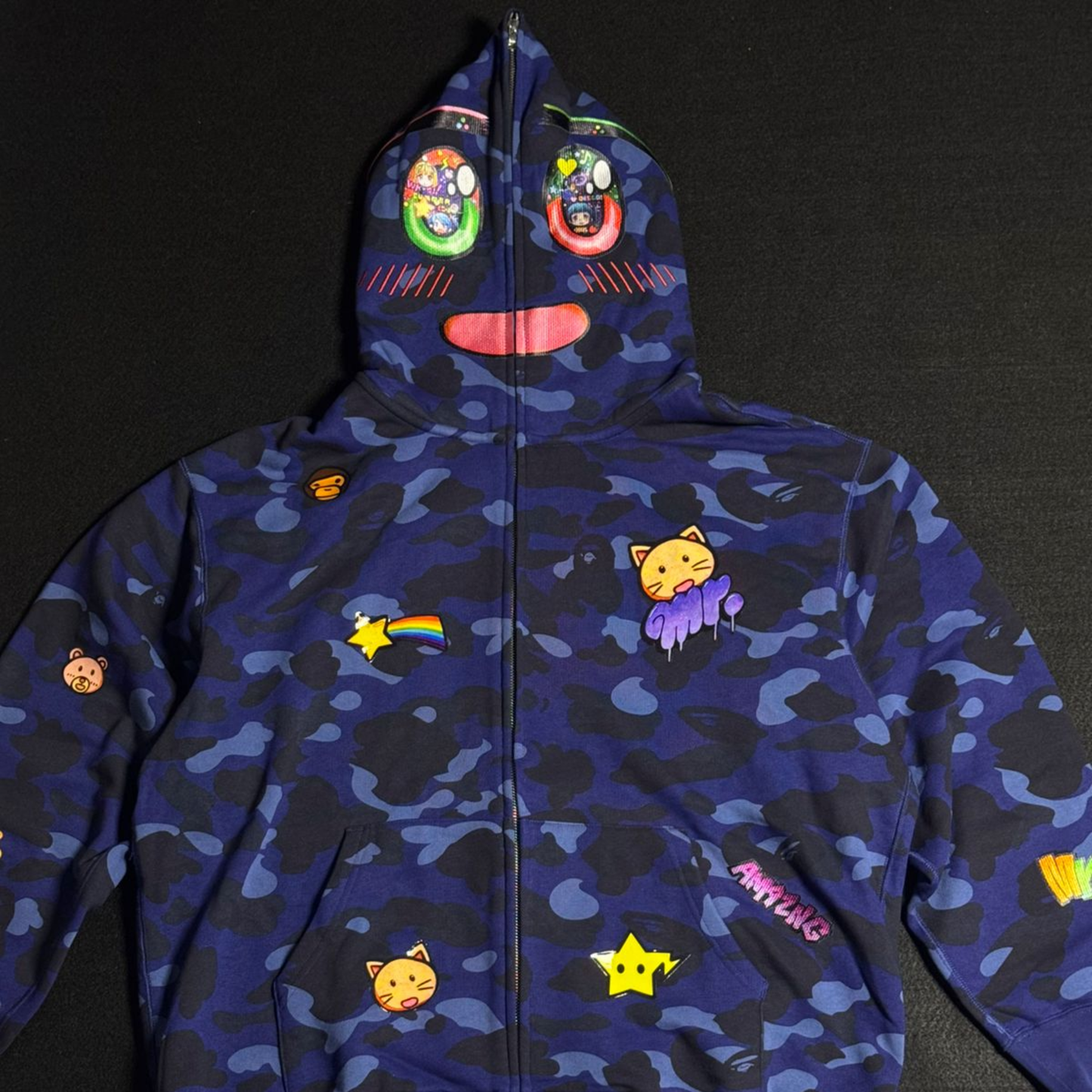 HOODIE BAPE x MR SHARK FULL ZIP