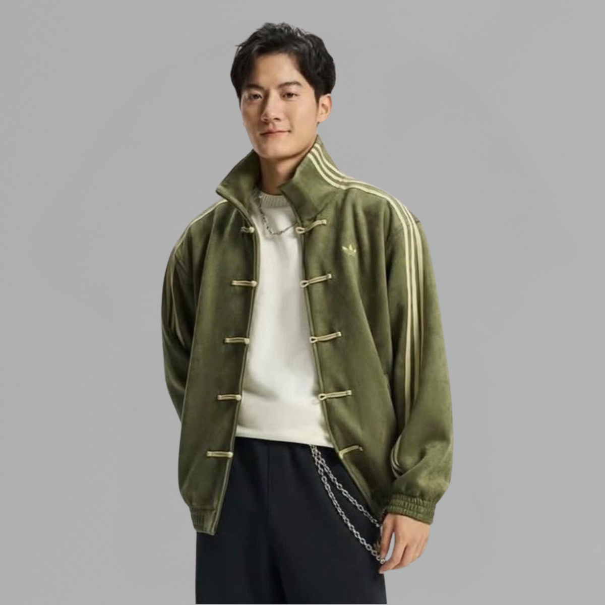 CHAMARRA ADIDAS CTT CHINESE TRACK OLIVE