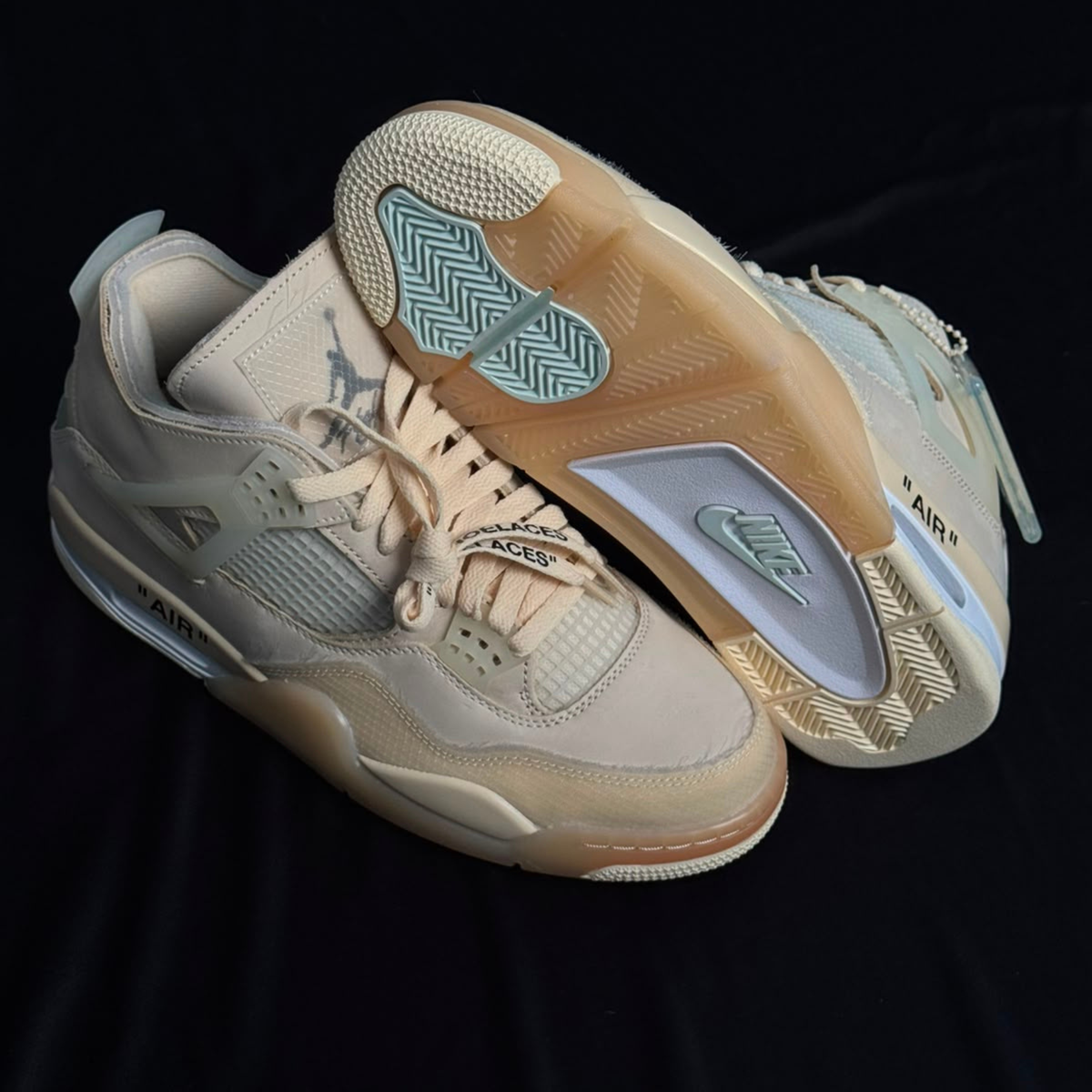 TENIS JORDAN 4 x OFF-WHITE 'SAIL'