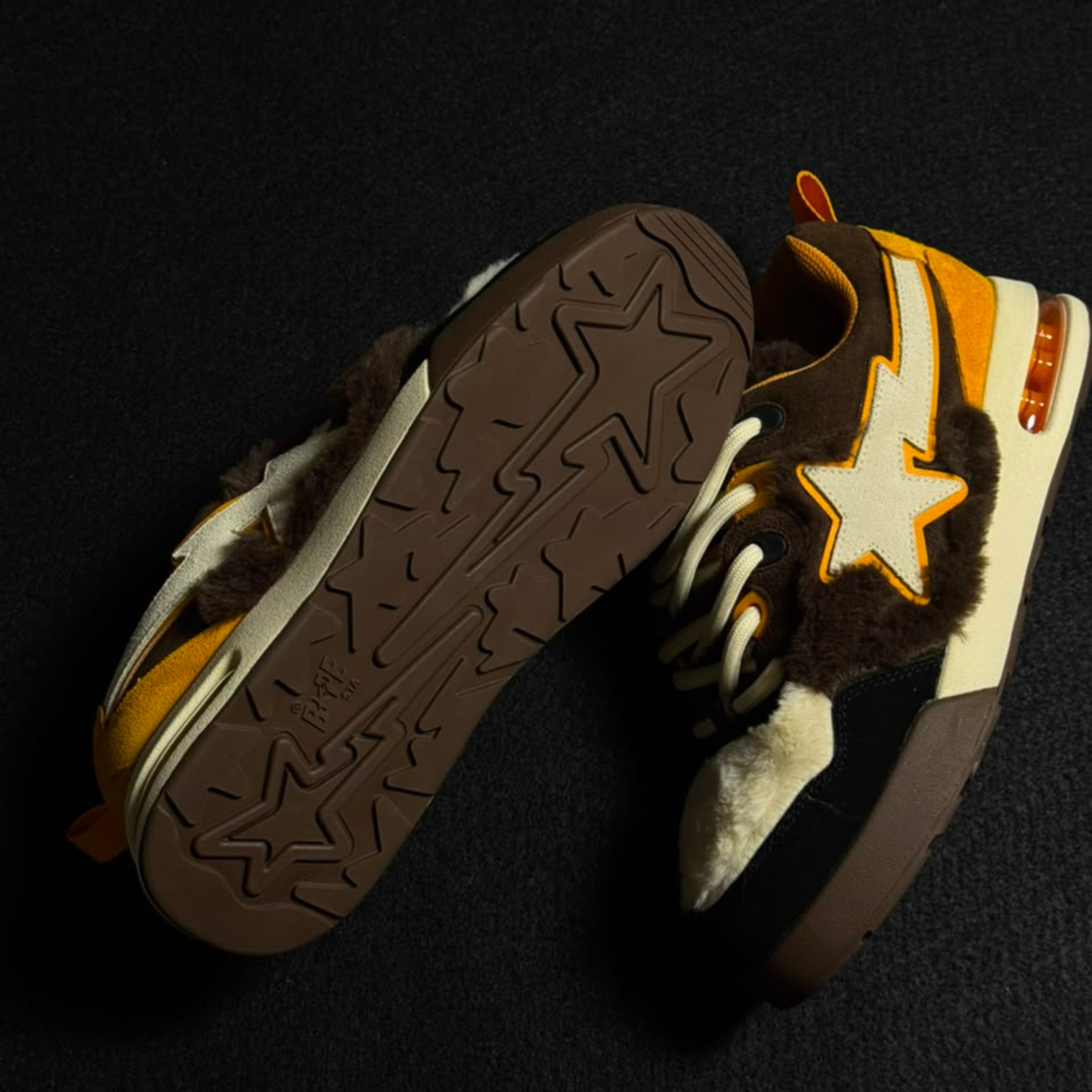 TENIS BAPE FLIP STA #3 M2 BROWN