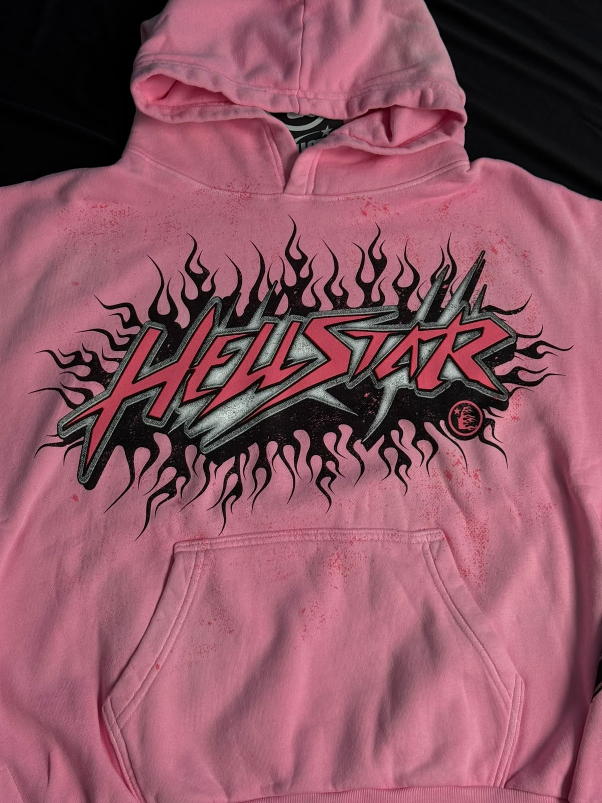 HELLSTAR Brain Washed Hoodie Pink
