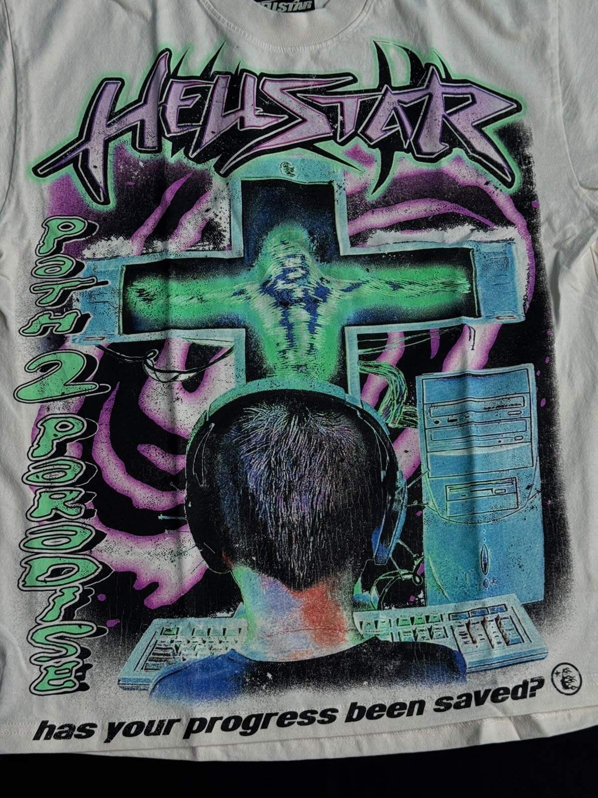 HELLSTAR Online Tee White