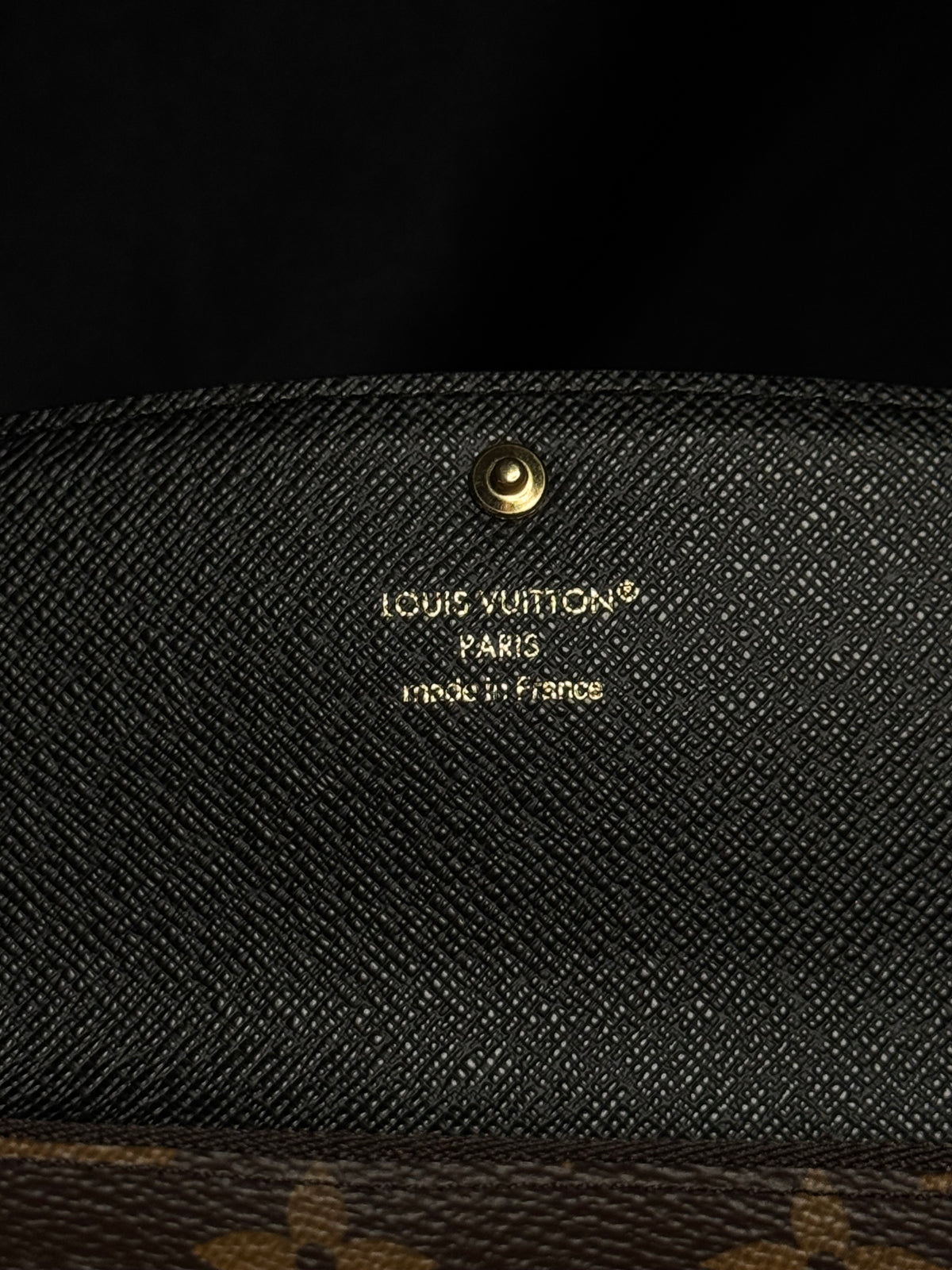CARTERA LOUIS VUITTON REVERSE MONOGRAM EMILIE WALLET (JAPAN SECOND HAND)