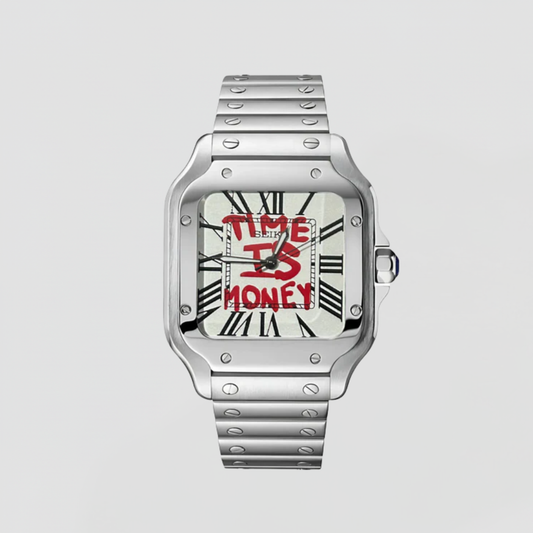 RELOJ SEIKO MOD SANTOS 'TIME IS MONEY'