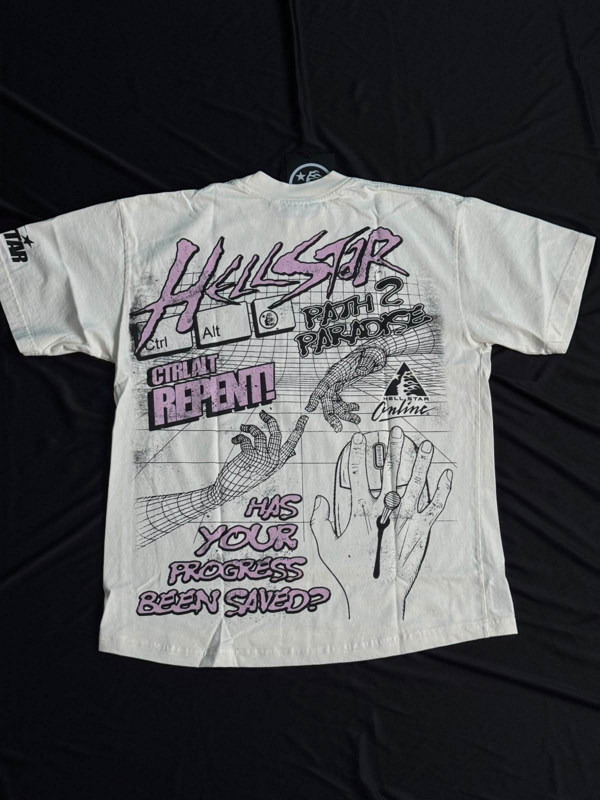 HELLSTAR Online Tee White