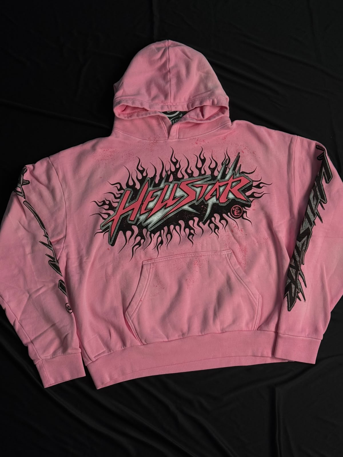 HELLSTAR Brain Washed Hoodie Pink