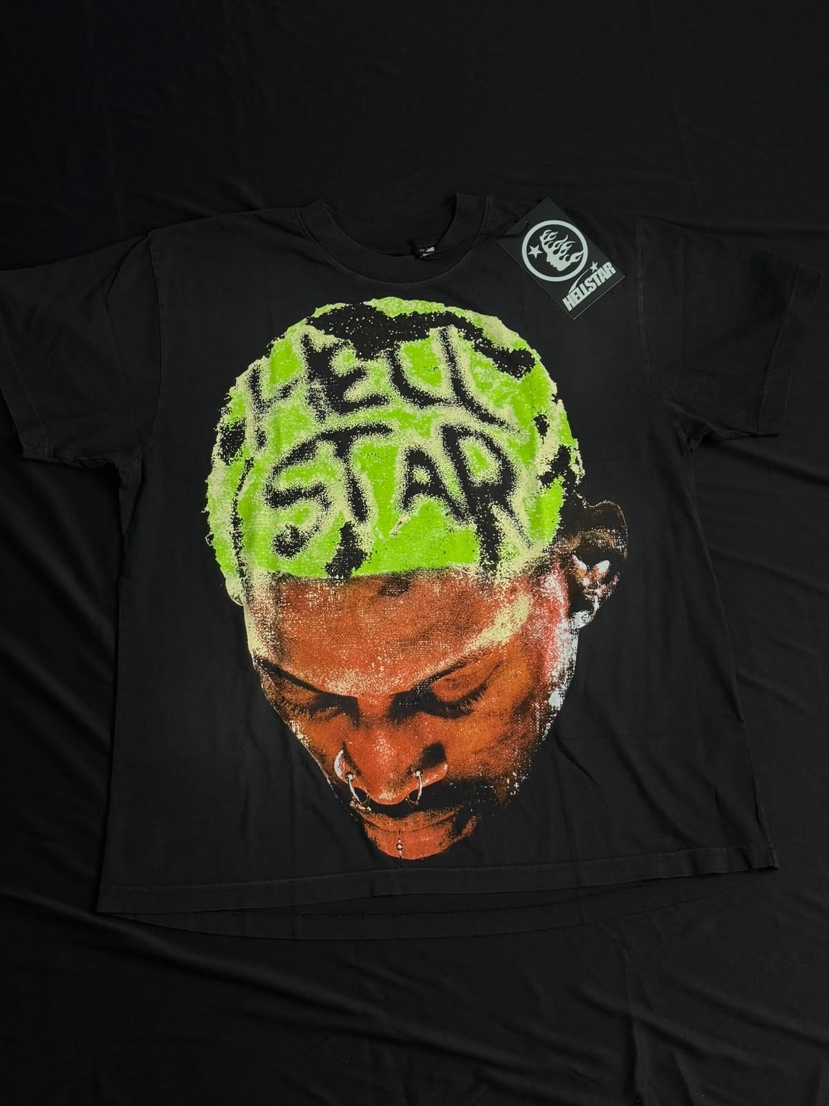 HELLSTAR Rodman Tee Black