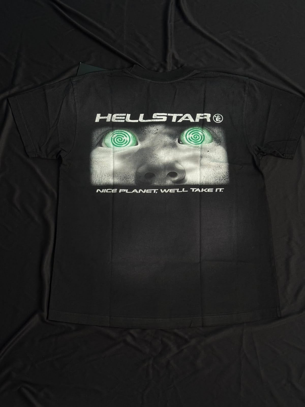HELLSTAR ATTACKS TEE BLACK