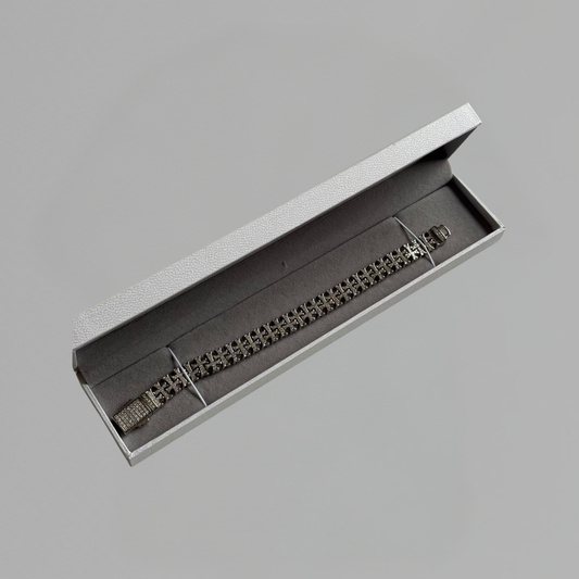 PULSO MOISSIANITA CRUCES (PLATA 9.25)