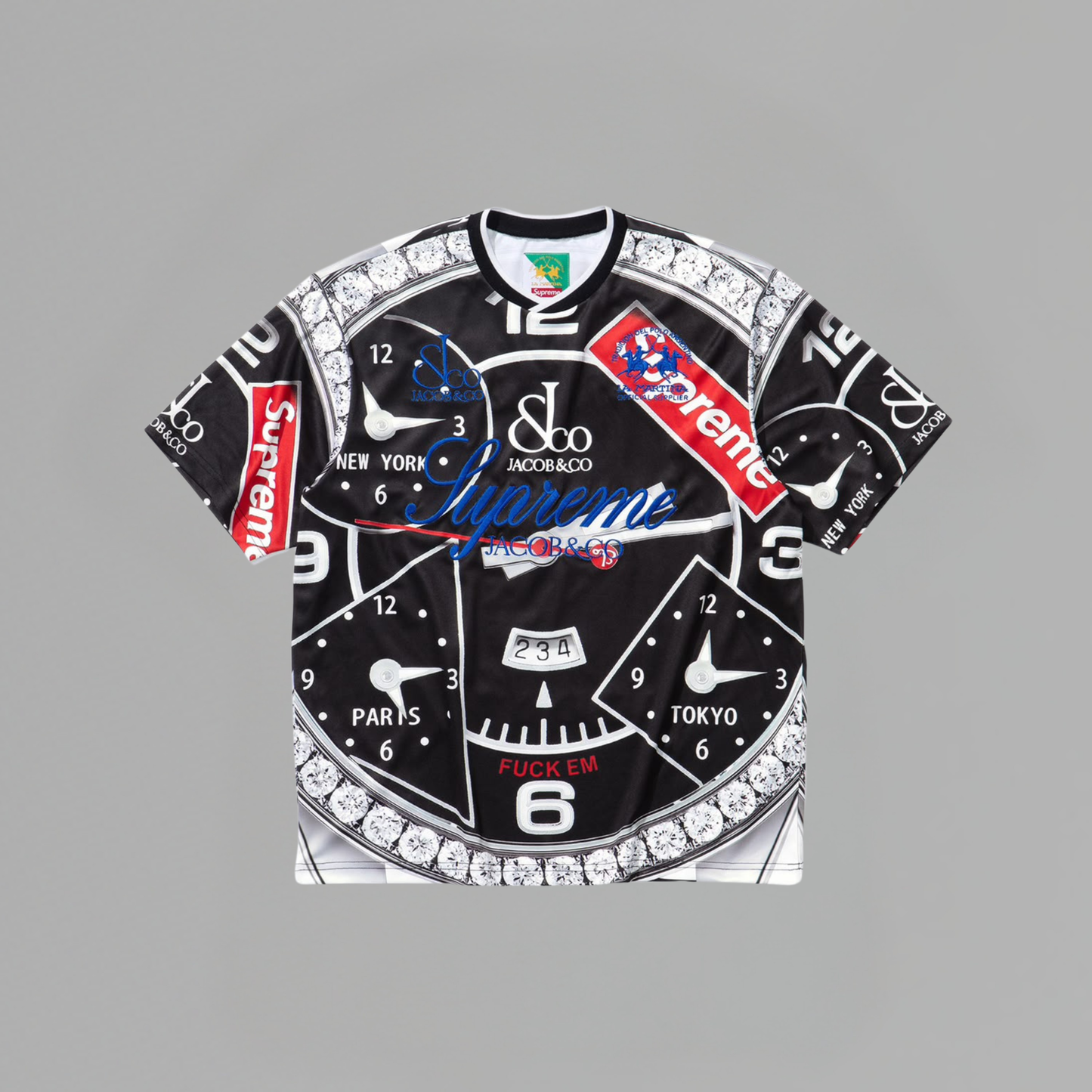 T SHIRT SUPREME x LA MARTINA x JACOB &CO