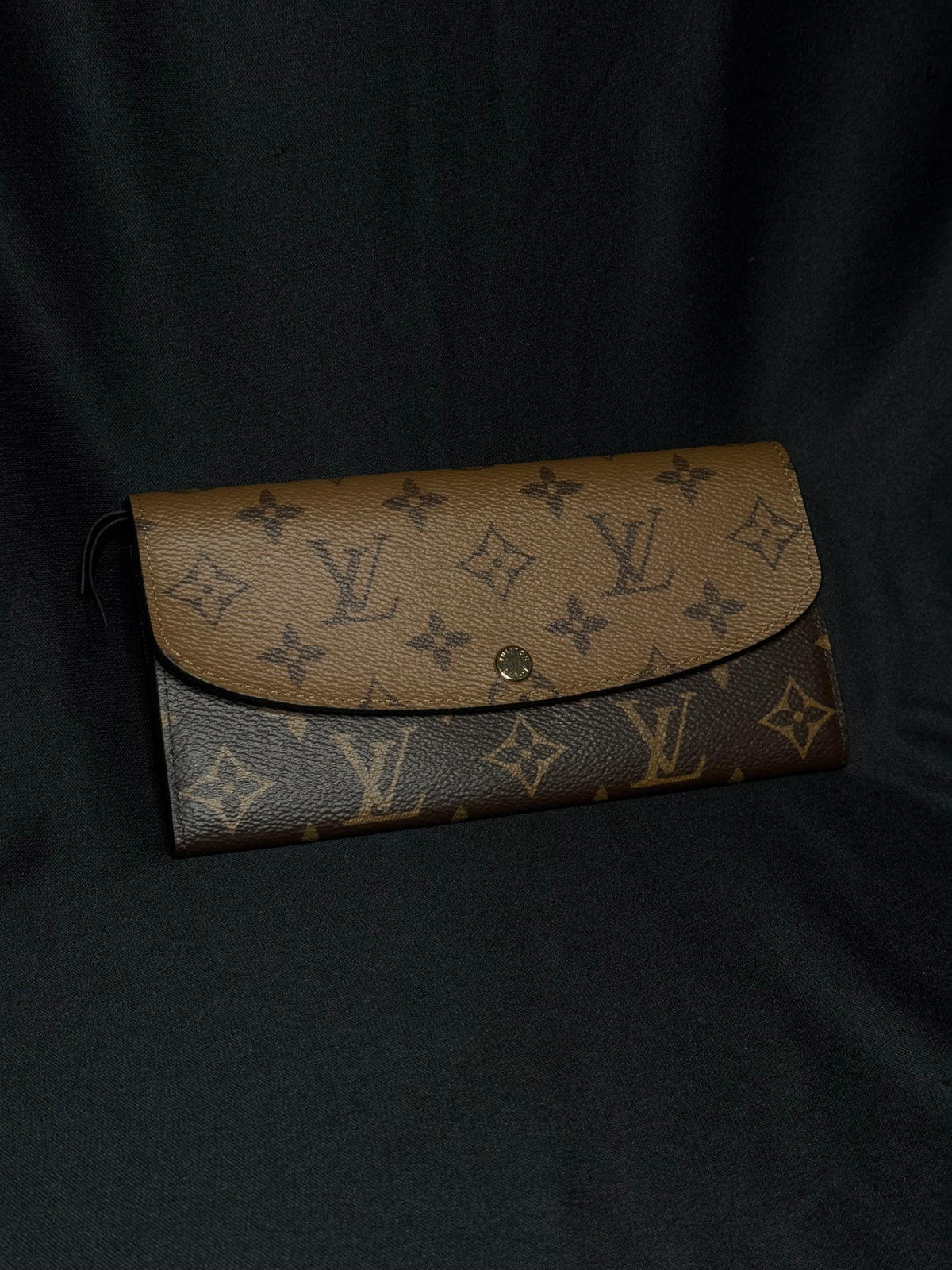 CARTERA LOUIS VUITTON REVERSE MONOGRAM EMILIE WALLET (JAPAN SECOND HAND)