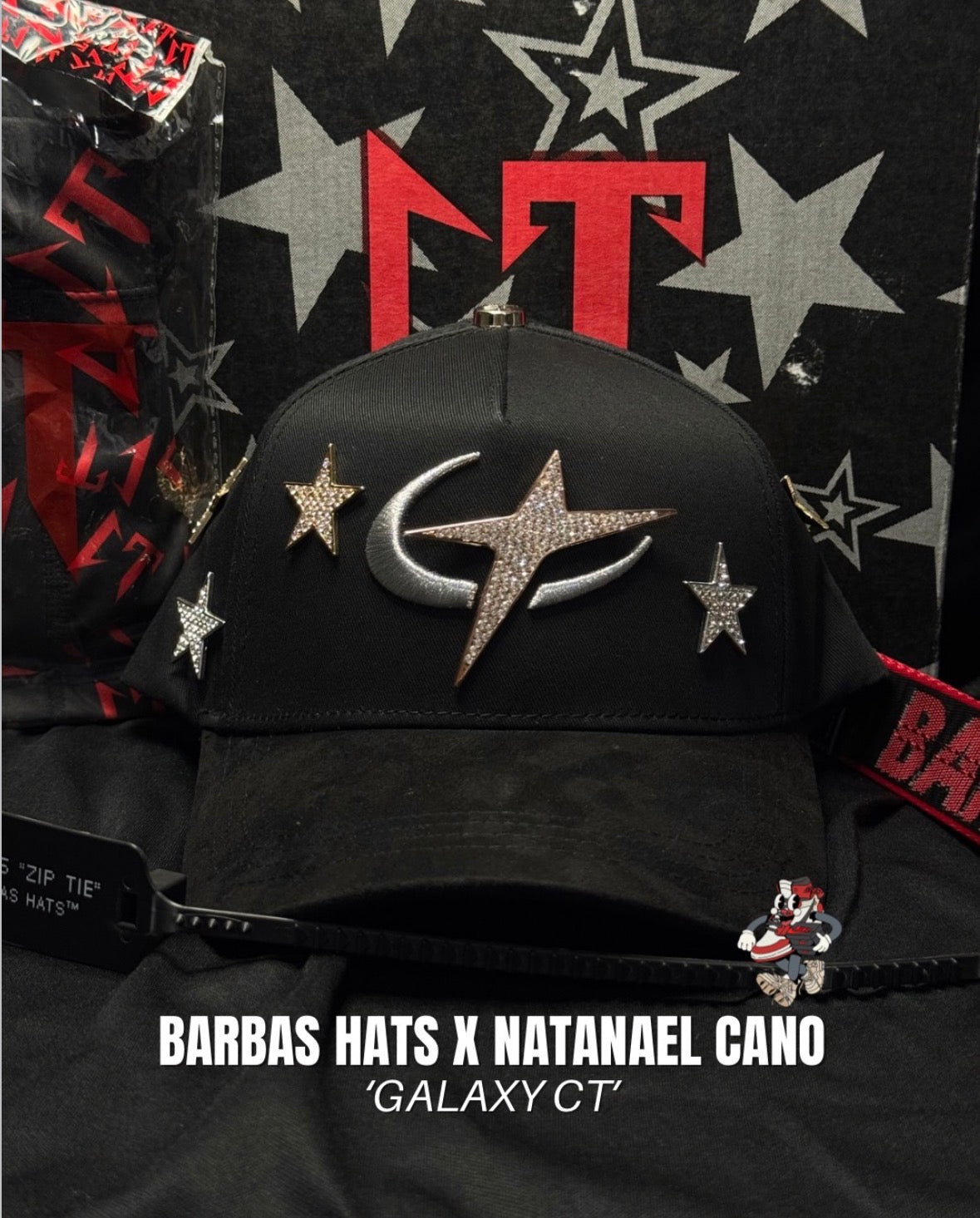 Barbas Hats x CT GALAXY GOLD 24K FULL SET