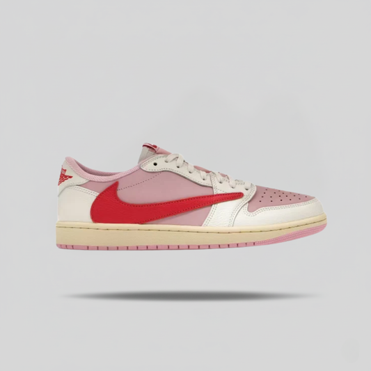 Travis Scott x Air Jordan 1 Retro Low OG “Sail Tropical Pink