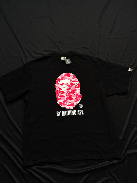 BAPE ABC Camo Tee – Black/Pink