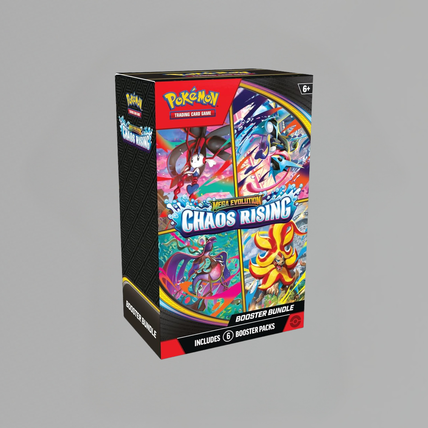 CARTAS POKEMON CHAOS RISING BOOSTER BUNDLE (INGLÉS) (SIX PACK)